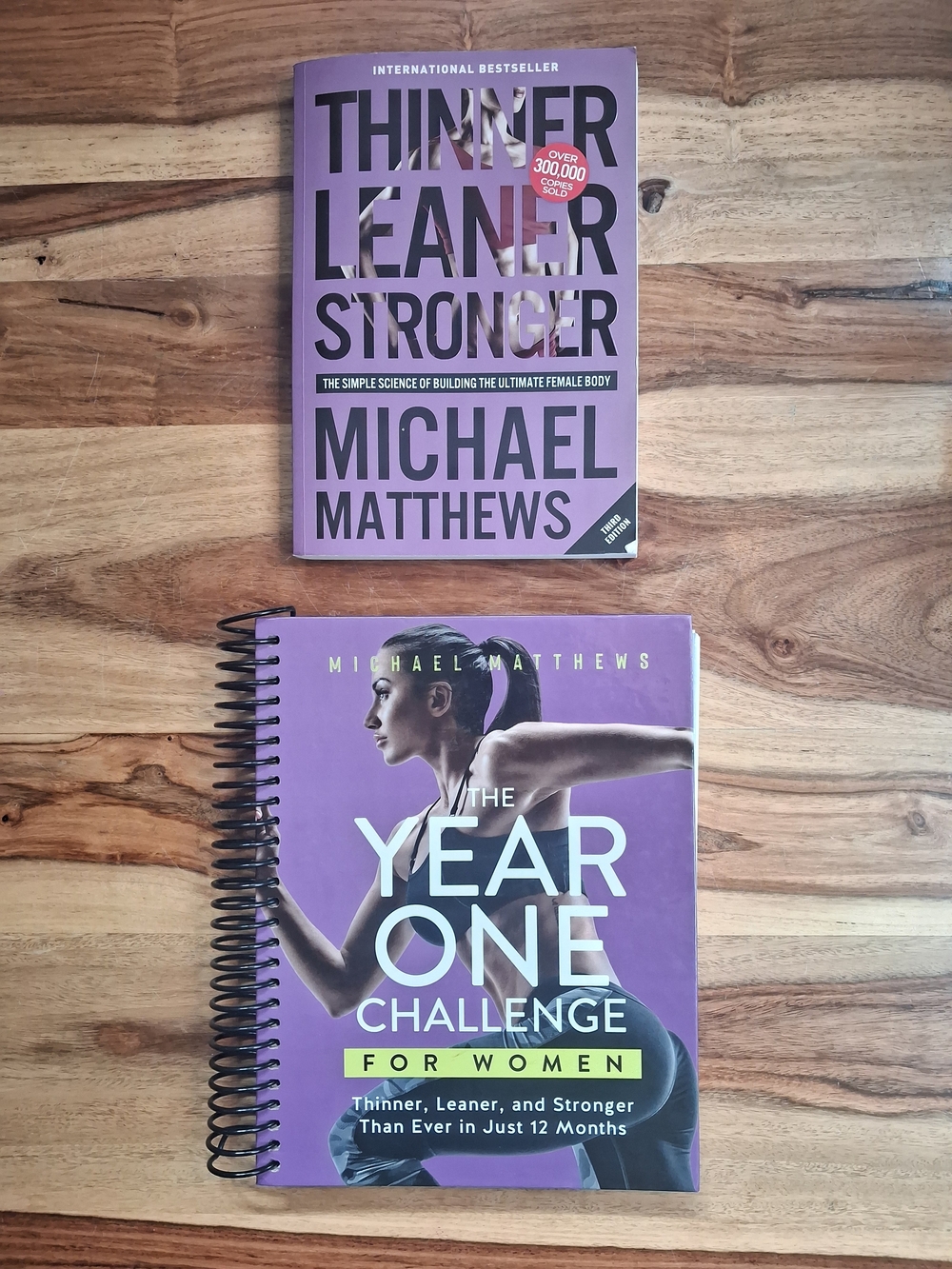 Thinner Leaner Stronger & The Year One Challenge - Michael Matthews - Purple Set